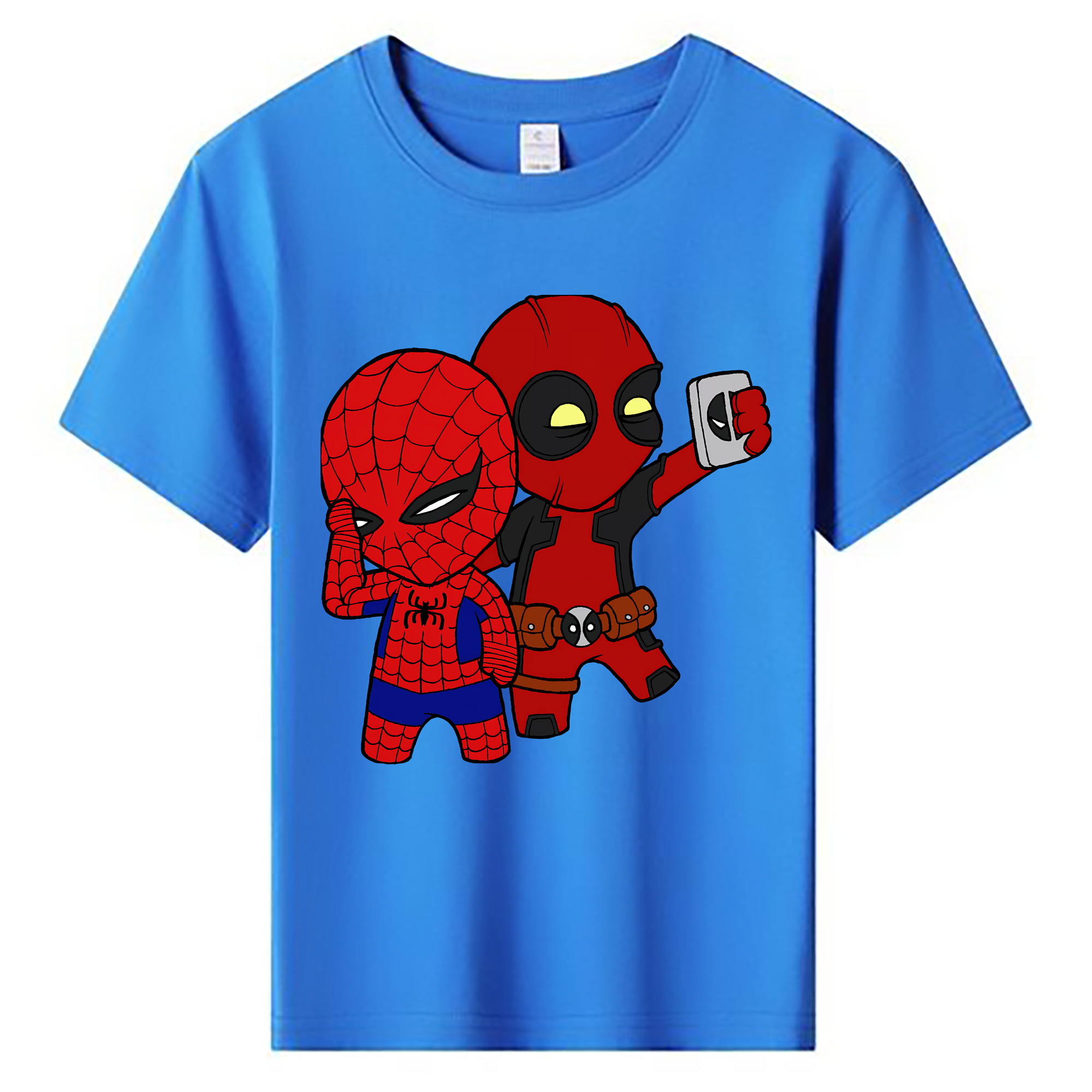 （画像用） Deadpool デッドプール 綿100％キッズTシャツ（フロントプリント）